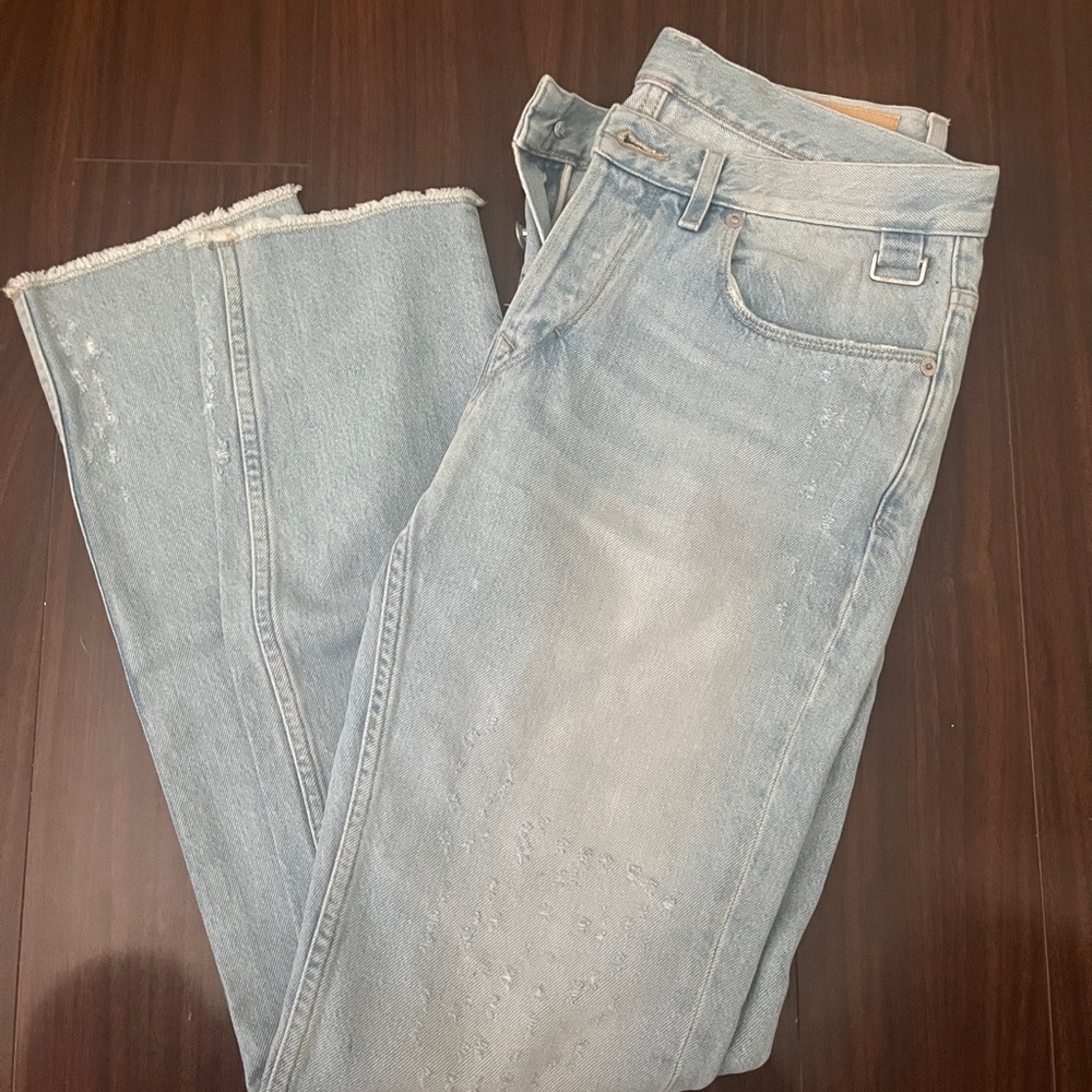 zadig & Voltaire David crop Light Wash Denim Jeans size 29 Women’s